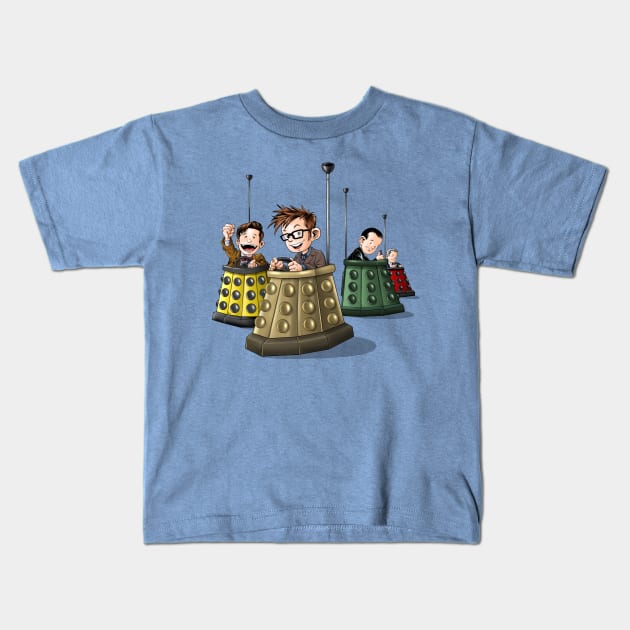 Bump the Doctors Kids T-Shirt by saqman